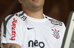 Ronaldo durante o treino de hoje a tarde no Spa Sport Resort na cidade de Itu, interior de So Paulo. O primeiro jogo da equipe ser dia 16/01, contra a Portuguesa, no Pacaembu, vlida pela 1 rodada do Campeonato Paulista de 2011