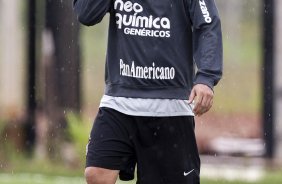 Ronaldo durante o treino de hoje a tarde no CT Joaquim Grava, no Parque Ecolgico do Tiete. O prximo jogo da equipe ser domingo, dia 23/01, contra o Noroeste/Bauru, vlida pela 3 rodada do Campeonato Paulista de 2011