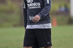 Ronaldo durante o treino de hoje a tarde no CT Joaquim Grava, no Parque Ecolgico do Tiete. O prximo jogo da equipe ser domingo, dia 23/01, contra o Noroeste/Bauru, vlida pela 3 rodada do Campeonato Paulista de 2011