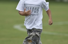 Ronaldo levou o seu filho Alex, 5 anos, cuja paternidade foi reconhecida pelo atacante recentemente, fruto de um relacionamento com a brasileira Michele Umezu, durante o treino de hoje a tarde no CT Joaquim Grava, no Parque Ecolgico do Tiete. O prximo jogo da equipe ser domingo, dia 23/01, contra o Noroeste/Bauru, vlida pela 3 rodada do Campeonato Paulista de 2011