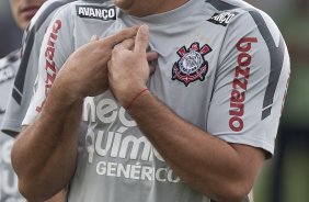 Ronaldo durante o treino de hoje a tarde no CT Joaquim Grava, no Parque Ecolgico do Tiete. O prximo jogo da equipe ser domingo, dia 23/01, contra o Noroeste/Bauru, vlida pela 3 rodada do Campeonato Paulista de 2011