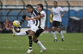 Durante a partida entre Corinthians x Santos, vlida pela 9 rodada do Campeonato Paulista de 2011, realizada esta tarde no estdio do Pacaembu