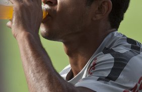 Jorge Henrique durante o treino do Corinthians realizado esta tarde no CT Joaquim Grava, Parque Ecolgico do Tiete. O time se prepara para o jogo contra o Oeste, amanh, 4a. feira dia 23/03, no estdio do Pacaembu, pela 15 rodada do Campeonato Paulista 2011