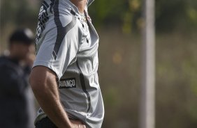 Morais durante o treino do Corinthians realizado esta tarde no CT Joaquim Grava, Parque Ecolgico do Tiete. O time se prepara para o jogo contra o Oeste, amanh, 4a. feira dia 23/03, no estdio do Pacaembu, pela 15 rodada do Campeonato Paulista 2011