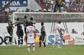 Gol de Rogerio Ceni durante a partida entre So Paulo x Corinthians, realizada esta tarde no estdio Arena de Barueri, pela 16 rodada do Campeonato Paulista 2011