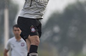 Danilo durante o treino do Corinthians realizado esta tarde no CT Joaquim Grava, Parque Ecolgico do Tiete. O time se prepara para o jogo contra o So Caetano, domingo dia 10/04/2011, no estdio do Pacaembu, pela 18 rodada do Campeonato Paulista 2011