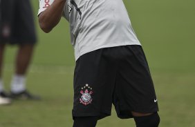 Jorge Henrique durante o treino do Corinthians realizado esta tarde no CT Joaquim Grava, Parque Ecolgico do Tiete. O time se prepara para o jogo contra o So Caetano, domingo dia 10/04/2011, no estdio do Pacaembu, pela 18 rodada do Campeonato Paulista 2011