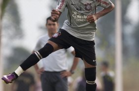 Liedson durante o treino do Corinthians realizado esta tarde no CT Joaquim Grava, Parque Ecológico do Tiete. O time se prepara para o jogo contra o São Caetano, domingo dia 10/04/2011, no estádio do Pacaembu, pela 18ª rodada do Campeonato Paulista 2011
