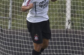 Ralf durante treino do Corinthians esta manh no CT Joaquim Grava, Parque Ecolgico do Tiete. O time se prepara para o jogo contra o Santos, amanh, domingo, dia 08/05,  tarde, no estdio do Pacaembu, primeiro jogo das finais do Campeonato Paulista 2011