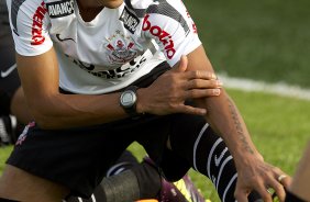 Liedson durante o treino do Corinthians realizado esta tarde no CT Joaquim Grava, no Parque Ecológico do Tiete. O time se prepara para o jogo contra o Santos, domingo a tarde, dia 15/05, na Vila Belmiro, em Santos, decisão do Campeonato Paulista 2011