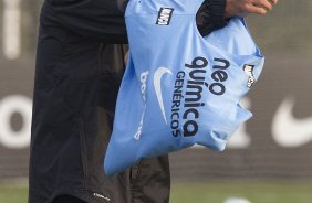 Tite durante treino do Corinthians esta tarde no CT Joaquim Grava, no Parque Ecolgico do Tiete. O time se prepara para o jogo contra o Grmio, domingo a tarde, dia 22/05, no estdio Olmpico, em Porto Alegre, pela 1 rodada do Brasileiro 2011