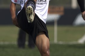 Ralf durante treino do Corinthians esta manh no CT Joaquim Grava, no Parque Ecolgico do Tiete. O time se prepara para o jogo contra o Coritiba, dia 29/05, domingo a tarde, no estdio da Fonte Luminosa, em Araraquara, pela 2 rodada do Brasileiro 2011