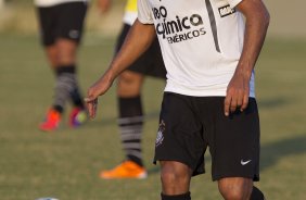 Jorge Henrique durante treino do Corinthians que aconteceu esta tarde no CT Joaquim Grava, no Parque Ecológico do Tiete. O time se prepara para o jogo contra o São Paulo, dia 26/06, domingo a tarde, no estádio do Pacaembu, pela 6ª rodada do Brasileirão 2011