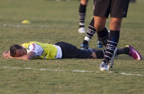 Liedson durante o treino do Corinthians que aconteceu esta tarde no CT Joaquim Grava, no Parque Ecolgico do Tiete. O time se prepara para o jogo contra o So Paulo, dia 26/06, domingo a tarde, no estdio do Pacaembu, pela 6 rodada do Brasileiro 2011