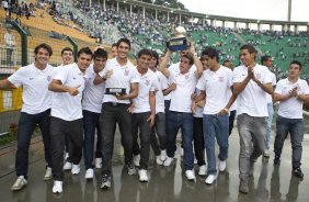 Durante a partida entre Corinthians x São Paulo, realizada esta tarde no estádio do Pacaembu, pela 6ª rodada do Campeonato Brasileiro de 2011