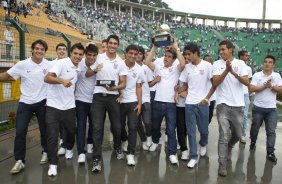 Durante a partida entre Corinthians x So Paulo, realizada esta tarde no estdio do Pacaembu, pela 6 rodada do Campeonato Brasileiro de 2011