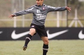 Alex do durante Treino do Corinthians realizado no Parque Ecolgico