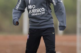 Jorge Henrique durante o treino do Corinthians que aconteceu esta tarde no CT Joaquim Grava, no Parque Ecolgico do Tiete. O time se prepara para o jogo contra o Vasco da Gama, dia 06/07, quarta-feira, a noite, no estdio do Pacaembu, pela 8 rodada do Brasileiro 2011