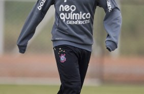 Jorge Henrique durante o treino do Corinthians que aconteceu esta tarde no CT Joaquim Grava, no Parque Ecolgico do Tiete. O time se prepara para o jogo contra o Vasco da Gama, dia 06/07, quarta-feira, a noite, no estdio do Pacaembu, pela 8 rodada do Brasileiro 2011