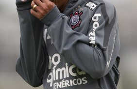 Liedson durante o treino do Corinthians que aconteceu esta tarde no CT Joaquim Grava, no Parque Ecolgico do Tiete. O time se prepara para o jogo contra o Vasco da Gama, dia 06/07, quarta-feira, a noite, no estdio do Pacaembu, pela 8 rodada do Brasileiro 2011