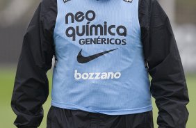 Tite durante o treino do Corinthians que aconteceu esta tarde no CT Joaquim Grava, no Parque Ecolgico do Tiete. O time se prepara para o jogo contra o Vasco da Gama, dia 06/07, quarta-feira, a noite, no estdio do Pacaembu, pela 8 rodada do Brasileiro 2011