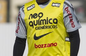 Ralf durante o treino do Corinthians que aconteceu esta manh no CT Joaquim Grava, no Parque Ecolgico do Tiete. O time se prepara para o jogo contra o Atltico-GO, dia 10/07, domingo a tarde, no estdio Serra Dourada, pela 9 rodada do Brasileiro 2011
