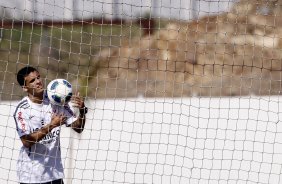 Ramon durante Treino do Corinthians realizado no CT Joaquim Grava