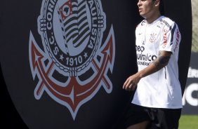 Ramon durante Treino do Corinthians realizado no CT Joaquim Grava