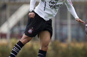 Ralf durante o treino do Corinthians esta manh no CT Joaquim Grava, no Parque Ecolgico do Tiete. O time se prepara para o jogo contra o Ava, amanh domingo a tarde, dia 31/07, no estdio da Ressacada, pela 13 rodada do Brasileiro 2011