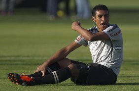 Paulinho durante o treino do Corinthians esta tarde no CT Joaquim Grava, no Parque Ecolgico do Tiete. O time se prepara para o jogo contra o Atltico-PR, domingo a tarde, dia 07/08, no estdio da Arena da Baixada, pela 15 rodada do Brasileiro 2011