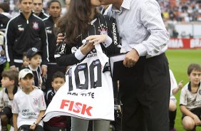 Durante a partida entre Corinthians x Cear, realizada esta tarde no estdio do Pacaembu, vlida pela 16 rodada do Campeonato Brasileiro de 2011