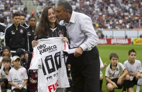 Durante a partida entre Corinthians x Cear, realizada esta tarde no estdio do Pacaembu, vlida pela 16 rodada do Campeonato Brasileiro de 2011