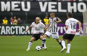 Durante a partida entre Corinthians x Cear, realizada esta tarde no estdio do Pacaembu, vlida pela 16 rodada do Campeonato Brasileiro de 2011