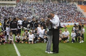 Durante a partida entre Corinthians x Cear, realizada esta tarde no estdio do Pacaembu, vlida pela 16 rodada do Campeonato Brasileiro de 2011