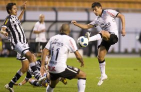 Durante a partida entre Corinthians x Cear, realizada esta tarde no estdio do Pacaembu, vlida pela 16 rodada do Campeonato Brasileiro de 2011