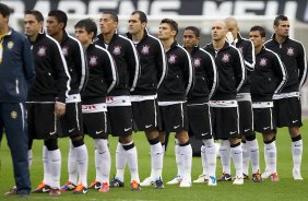 Durante a partida entre Corinthians x Cear, realizada esta tarde no estdio do Pacaembu, vlida pela 16 rodada do Campeonato Brasileiro de 2011