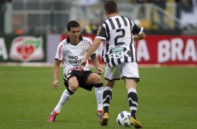 Durante a partida entre Corinthians x Cear, realizada esta tarde no estdio do Pacaembu, vlida pela 16 rodada do Campeonato Brasileiro de 2011