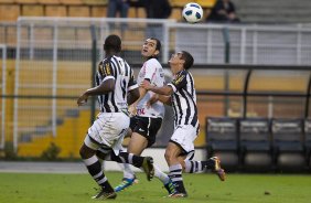 Durante a partida entre Corinthians x Cear, realizada esta tarde no estdio do Pacaembu, vlida pela 16 rodada do Campeonato Brasileiro de 2011