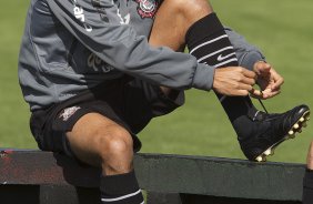 Moradei que entra no time titular amanh, durante o treino do Corinthians esta manh no CT Joaquim Grava, no Parque Ecolgico do Tiete. O time se prepara para o jogo contra o Coritiba, amanh, dia 04/09, domingo a tarde, no estdio Couto Pereira, vlida pela 21 rodada do Brasileiro 2011