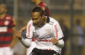 Durante a partida entre Corinthians x Flamengo, realizada esta noite no estdio do Pacaembu, vlida pela 22 rodada do Campeonato Brasileiro de 2011