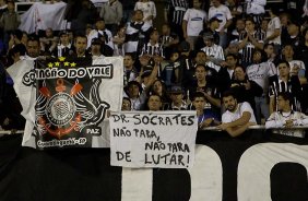 Durante a partida entre Corinthians x Flamengo, realizada esta noite no estdio do Pacaembu, vlida pela 22 rodada do Campeonato Brasileiro de 2011