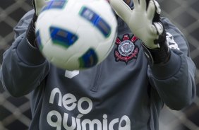 Danilo Fernandes durante o treino do Corinthians, esta manh no CT Joaquim Grava, no Parque Ecolgico do Tiete, que serviu como preparao para o jogo contra o Fluminense, amanh, dia 11/09, domingo a tarde, no Engenho, vlida pela 23 rodada do Brasileiro 2011