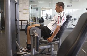 Ralf durante o treino do Corinthians, esta manh no CT Joaquim Grava, no Parque Ecolgico do Tiete, que serviu como preparao para o jogo contra o Fluminense, amanh, dia 11/09, domingo a tarde, no Engenho, vlida pela 23 rodada do Brasileiro 2011