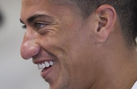 Ralf durante o treino do Corinthians, esta manh no CT Joaquim Grava, no Parque Ecolgico do Tiete, que serviu como preparao para o jogo contra o Fluminense, amanh, dia 11/09, domingo a tarde, no Engenho, vlida pela 23 rodada do Brasileiro 2011