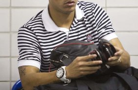 Ralf nos vestirios antes da partida entre Fluminense x Corinthians, realizada esta tarde no estdio do Engenho, na cidade do Rio de Janeiro, pela 23 rodada do Campeonato Brasileiro de 2011