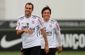 Danilo durante treino do Corinthians realizado no Centro de treinamento Joaquim Grava