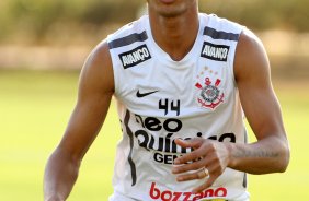 Liedson durante treino do Corinthians realizado no Centro de treinamento Joaquim Grava