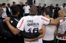 Durante a partida entre Corinthians x Atlético-GO, realizada esta noite no estádio do Pacaembu, válida pela 28ª rodada do Campeonato Brasileiro de 2011