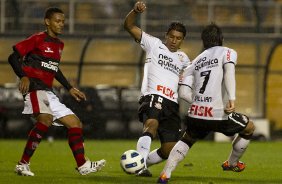 Durante a partida entre Corinthians x Atlético-GO, realizada esta noite no estádio do Pacaembu, válida pela 28ª rodada do Campeonato Brasileiro de 2011