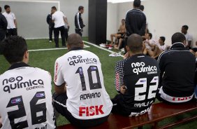Durante a partida entre Corinthians x Atltico-GO, realizada esta noite no estdio do Pacaembu, vlida pela 28 rodada do Campeonato Brasileiro de 2011